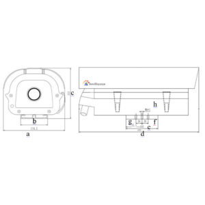IT-SD6XPOE-WL Mechanical Drawing